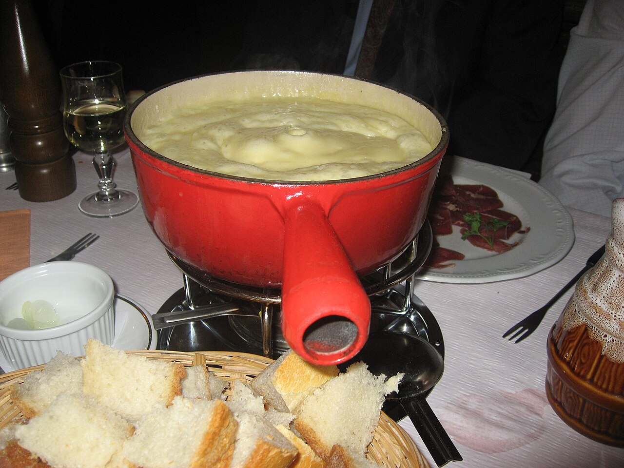 Photographie illustrative pour Fondue moitié-moitié